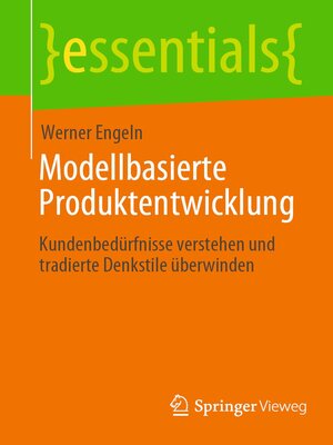 cover image of Modellbasierte Produktentwicklung